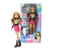 Winx Club Beauty Pop Doll - Flora with Fashion Concert Outfit & Glitter Gel - Muñeca de Hadas Totalmente articulada con Accesorios de Belleza - Juguete Oficial para niñas - Edad 4+
