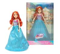 Winx Club Muñeca Grand Ball, vestido azul brillante con tiara, muñeca articulada de moda para niños, atuendo inspirado en el baile de graduación con detalles elegantes, juguete oficial de Winx para