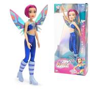Winx Fairy Tecna Muñeca 26 cm con Outfit de Hada Oficial de la Serie, Representa Aventura, Transformación y Empoderamiento, Figura Coleccionable para Recrear el Mundo Winx, Famosa (WNX76600)