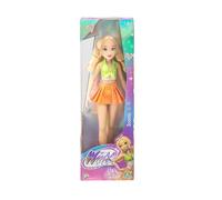 Winx Iconic Stella Muñeca 26 cm con Outfit Principal Oficial de la Serie, Look Original para Recrear la Experiencia de Moda Winx, Figura Coleccionable, Famosa (WNX77400)