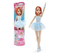 Winx, Muñeca articulada, 27 cm, Serie Dancing Star, Modelo Bloom, para niños a Partir de 4 años, WNX911