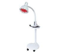 WINZING Lámpara infrarroja, lámpara de infrarrojos con soporte, lámpara de pie luz infrarroja, calentador de infrarrojos temperatura ajustable, foco de luz roja para ligereza dolor muscular