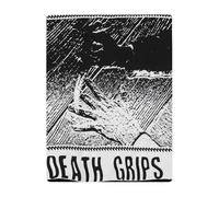 WIOPMKSL Cartel de metal con banda de agarre de Death Rock Grips, arte de pared, póster personalizado para decoración del hogar, cafetería, bar, regalo, 12 x 16 pulgadas