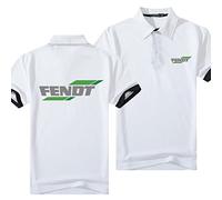 WIOSEN Polo Hombres Manga Corta para FENDT Camisetas de Tenis Transpirables Botón Masculino de Verano Camisetas Casuales Camisetas Casuales Deporte Cómodo Golf Media Manga Tops,White-Adult L