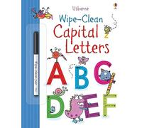 Wipe-Clean Capital Letters (Wipe Clean Books): 1 – Usborne