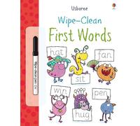 Wipe Clean First Words – Usborne Wipe Clean Books – Usborne