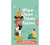 Wipe-Clean Times Tables: Learn to Multiply: Pull the Tab, Wipe Off, & Repeat