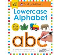 Wipe Clean Workbook: Lowercase Alphabet (Enclosed Spiral Binding): Ages 3-6; With Pen & Flash Cards (Wipe Clean Learning Books)