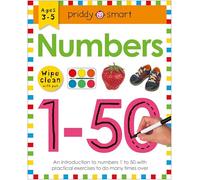 Wipe Clean Workbook - Numbers 1-50: Ages 3-5; Wipe-Clean with Pen (Wipe Clean Learning Books)