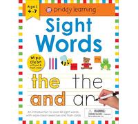 Wipe Clean Workbook: Sight Words (enclosed spiral binding): Ages 4-7; wipe-clean with pen & flash cards (Wipe Clean Learning Books)