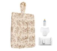 Wipe Dispenser Bag - Hangable Portable Diaper Wipe Pouch | Reusable Wipes Bag For Stroller Pram, Diaper B́ag For Crib Travel Outdoor, Portable Wipes Dispenser Fôor Walking Hiking Daily Storage