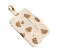 Wipe Holder - 8.6x5.5x0.3in Refillable Diaper Bag Pouch, Travel Wipes Storage, Reusable Convenient Hanging Accessory | Portable Case With Lanyard For Car Camping Outdoor Bathroom Bedroom Nursery Home