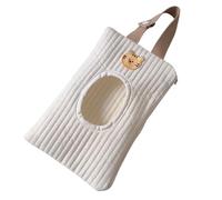 Wipe Holder Travel - 9.06 Inch Cotton Travel Case | Portable Paper Tissue Dispenser Bag, Dustproof Stroller Wipes Holder for Hand Face, Makeup Removal and On-The-Go