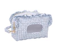 Wipe Holder Travel, Quilted Wipe Dispenser Bag, Portable Wipes Case | Bolsa de toallitas para bebés, funda de tela, dispensador portátil acolchado para cochecitos de coche, enfermería