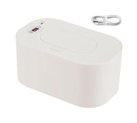Wipe más caliente, toallitas más calientes para bebés | Estante USB, dispensador portátil para bebé,Caja de aislamiento de pañales, dispensador de tela de viaje de gran capacidad con control t