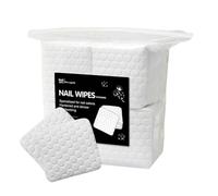Wipes for Nails - Super Absorbent Non-Woven Pads for Polishes Removal | Soft Gentle Cleansing Sheets with Quick Absorption, Ideal for Manicure Pedicure Home Salon Use for Women Teens Adults