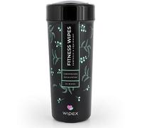 Wipex Toallitas Natural Gym y Fitness Equipment - Lemongrass, Eucalyptus & Vinegar- Ideal para colchonetas de Yoga, Pilates, Home Gym, Peloton, Spas, 75 toallitas