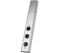 wipo Power de Torre 2 230 V, 2 enchufes schuko, Conector Cable 2000 mm con Enchufe, 1 Pieza, 42000102201