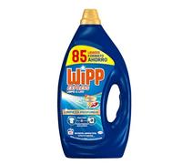 Wipp Express Detergente Líquido Limpio y Liso para lavadora (85 lavados), detergente líquido para lavadora para una limpieza profunda, jabón para ropa