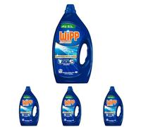 Wipp Express Limpieza Profunda, 55 lavados, detergente líquido quitamanchas, detergente para lavadora concentrado para coladas higiénicamente limpias (Paquete de 4)