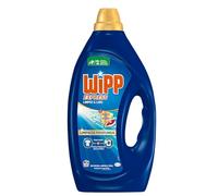 Wipp Express Limpieza Profunda Gel Limpio & Liso (4 x 1260 ml), detergente lavadora líquido que reduce las arrugas, detergente con fórmula quitamanchas ropa apto para agua fría