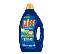 Wipp Express Limpieza Profunda Higiene & Antiolores (40X4) detergente lavadora líquido que combate malos olores, detergente quitamanchas ropa apto para agua fría