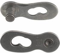 Wipperman Connex Cadena de 11 Velocidades Master Link, Plata, 1