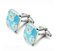 WIPPWER Cufflinks for Men Cufflinks for Men, Business, Wedding, Party, Elegant Style Business Wedding Party(B)