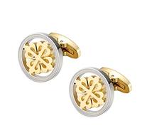 WIPPWER Cufflinks for Men Cufflinks Stainless Steel for Mens Shirt Wedding Business Business Wedding Party(B)