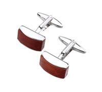WIPPWER Cufflinks for Men Cufflinks Wedding Husband Present Cuff Links Groomsmen Cufflinks Business Wedding Party(A)