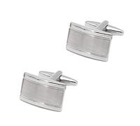 WIPPWER Jewelry Cufflinks Men's Shirt Cufflinks Smooth Brushed Plain Metal Men's Cufflinks French Shirt Cufflinks