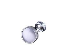 WIPPWER Jewelry Shirts Men's Cufflinks White Stone Vintage Cufflinks Buttons Guest Guest Shirts Cuff Ornaments Clothing Accessories