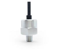 WIQOLESVL Sensor de presión 1/8NPT 5-12 V 0,5-4,5 V 0-200 Bar Presión manométrica Opcional Agua Aceite Combustible Gas Aire Sensor de automóvil(0-3Mpa)