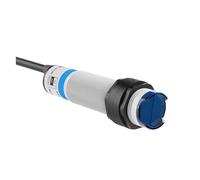 WIQOLESVL Sensor fotoeléctrico infrarrojo de reflexión difusa, Distancia de detección de 10 cm, Serie E3F, 10-30 VCC, NPN, PNP, Interruptor óptico(10cm DC 3-wirenpn NC)