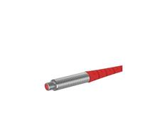 WIQOLESVL Sonda de Sensor de Fibra óptica de reflexión difusa M3 M4 M6, Cable coaxial de 1 a 2 m, Interruptor de proximidad óptico fotoeléctrico no coaxial(Coaxial M4 1m)