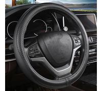 WIQPIATAZ Funda Volante Coche, para Ford Transit AB 2014-2021 Antideslizante Funda Volante Transpirable, Suave y Cómodo al Tacto, Resistente y Duradero,A-O-38cm
