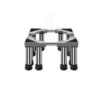 WIQUYBML Base Ajustable en Altura para frigorífico, Lavadora y Secadora. Longitud/Ancho: 45-65 cm. Pedestal Ezer. Protege contra arañazos y Golpes. Antivibración. Silencioso. Estante con 4/