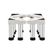 WIQUYBML Base Ajustable para Lavadora con 12 Soportes de 47-70 cm, Soporte para refrigerador, pedestales multifuncionales para Secadora y congeladores (Altura: 29-31 cm)