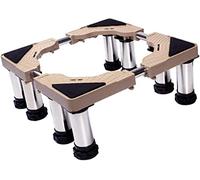 WIQUYBML Base Ajustable para Lavadora con 4/8/12 Patas Resistentes. Largo del Pedestal: 45-66 cm. Ancho: 43-64 cm. También Sirve para Secadora y refrigerador (8 Patas, 19-22 cm).