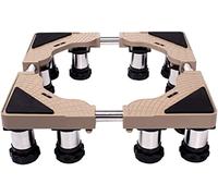 WIQUYBML Base Ajustable para Lavadora con 4/8/12 Patas Resistentes. Longitud del Pedestal: 45-66 cm. Ancho: 43-64 cm. También Sirve para Secadora y refrigerador (12 Patas, 14-17 cm).