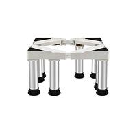 WIQUYBML Base Ajustable para Lavadora, Pedestal Impermeable para frigorífico de 50-75 cm, Soporte Elevador para Lavadora y lavavajillas de 10/15/20/25 cm, Estructura antivibración