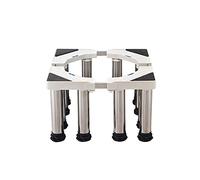 WIQUYBML Base Ajustable para Lavadora, refrigerador, Secadora, Aire Acondicionado y lavavajillas. Altura: 28-31 cm. Largo/Ancho: 42-68 cm. Capacidad: 350 kg. Soporte de 12 Patas.