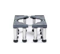 WIQUYBML Base Ajustable para Lavadora, refrigerador y lavavajillas de 45 a 70 cm de Longitud, Resistente a la Humedad, Soporte Estable para Lavadora y Secadora.