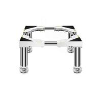 WIQUYBML Base Ajustable para Lavadora-Secadora: Soporte Resistente y antirruido para lavadoras, secadoras, refrigeradores y cocinas. Se Adapta a lavadoras de 45 a 65 cm (17,71 a 25,59 Pulgadas).