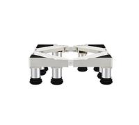 WIQUYBML Base Ajustable para Lavadora y frigorífico. Pedestal para Lavadora a Prueba de Humedad. Altura Regulable de 10 a 25 cm. Antivibración. Compatible con electrodomésticos de 50 a 75 c