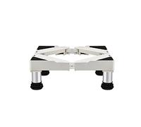 WIQUYBML Base Ajustable para Lavadora y Soporte para frigorífico. Pedestal elevable de 50 a 75 cm. Antivibración. Soporte para Lavadora/lavavajillas. Resistente a la Humedad. Altura ajustab