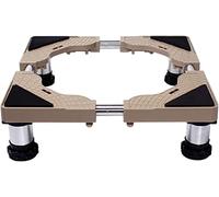 WIQUYBML Base de Soporte para Lavadora, Base Ajustable con 4/8/12 Patas Resistentes, Longitud del Pedestal: 45-66 cm, Ancho: 43-64 cm, pedestales para Secadora y refrigerador, 4 Patas: 14-17 cm.