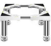 WIQUYBML Base Multifuncional Ajustable con 4/8/12 Patas Resistentes. Longitud telescópica de 65 a 80 cm. Soporte para Lavadora, Secadora y refrigerador. Antivibración y silencioso.