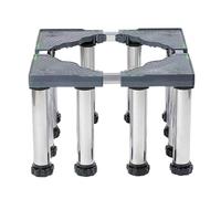 WIQUYBML Base para Lavadora con 12 Patas Resistentes, Capacidad máxima de 125 kg, pedestales universales antivibración para Lavadora y Secadora, Altura Ajustable para refrigerador: 29-32 cm