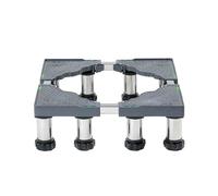 WIQUYBML Base para Lavadora de 8 Patas, Ajustable, Ancho del Marco: 45-70 cm, para lavavajillas, congelador y electrodomésticos, Peso máximo: 90 kg, Altura: 14-17 cm.